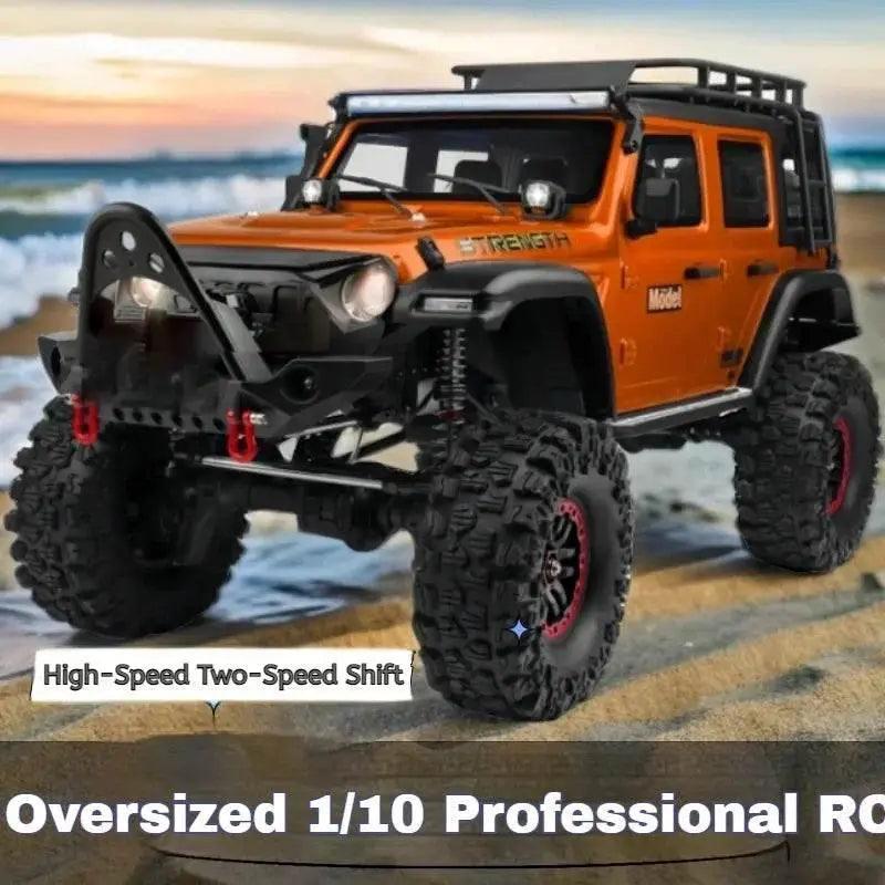 RC 104010 1:10 Scale 4x4 Off-Road RC Wrangler Car - High-Speed Climbing Remote Control Vehicle -  ToylandEU™