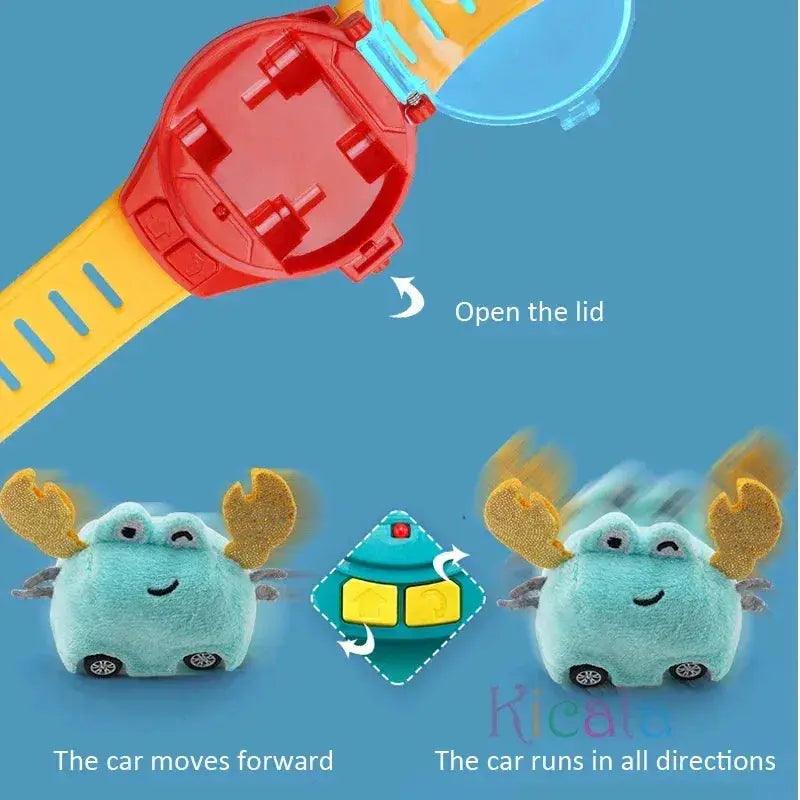  Kids RC Car Watch Toy With LED Lights 2.4GHz Remote -  ToylandEU™