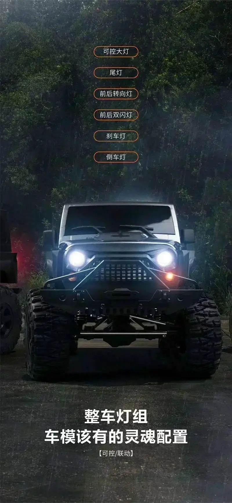  RC 2025 1/10 Scale Mn222 4WD Off-Road Remote Control Climbing Car - Perfect Gift for Boys and Kids -  ToylandEU™