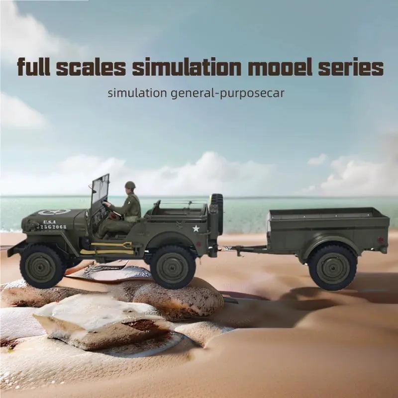  RC Car 4WD Crawler Jeep Willys Scale Off Road Vehicle -  ToylandEU™