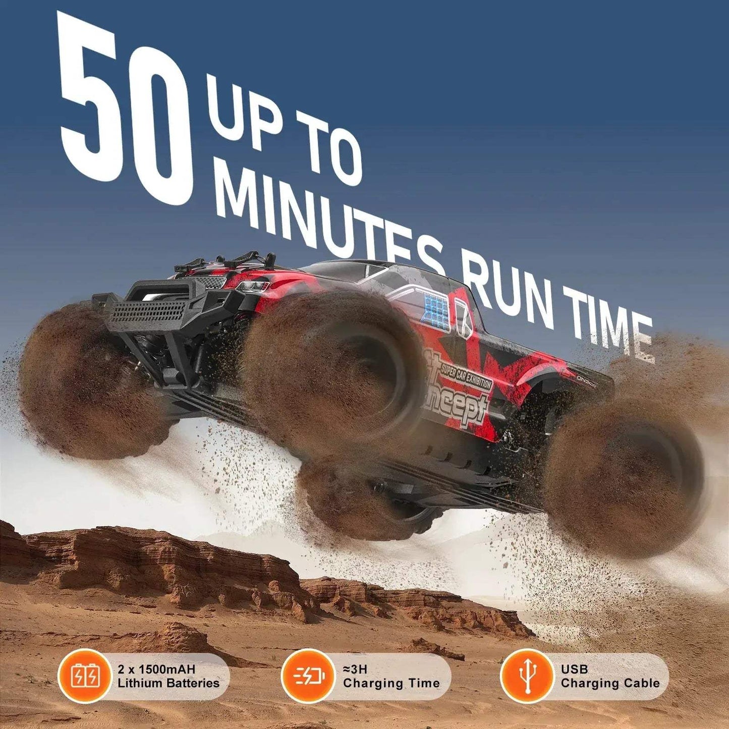 RC Car 4WD High Speed Off Road Monster Truck Championship - ToylandEU