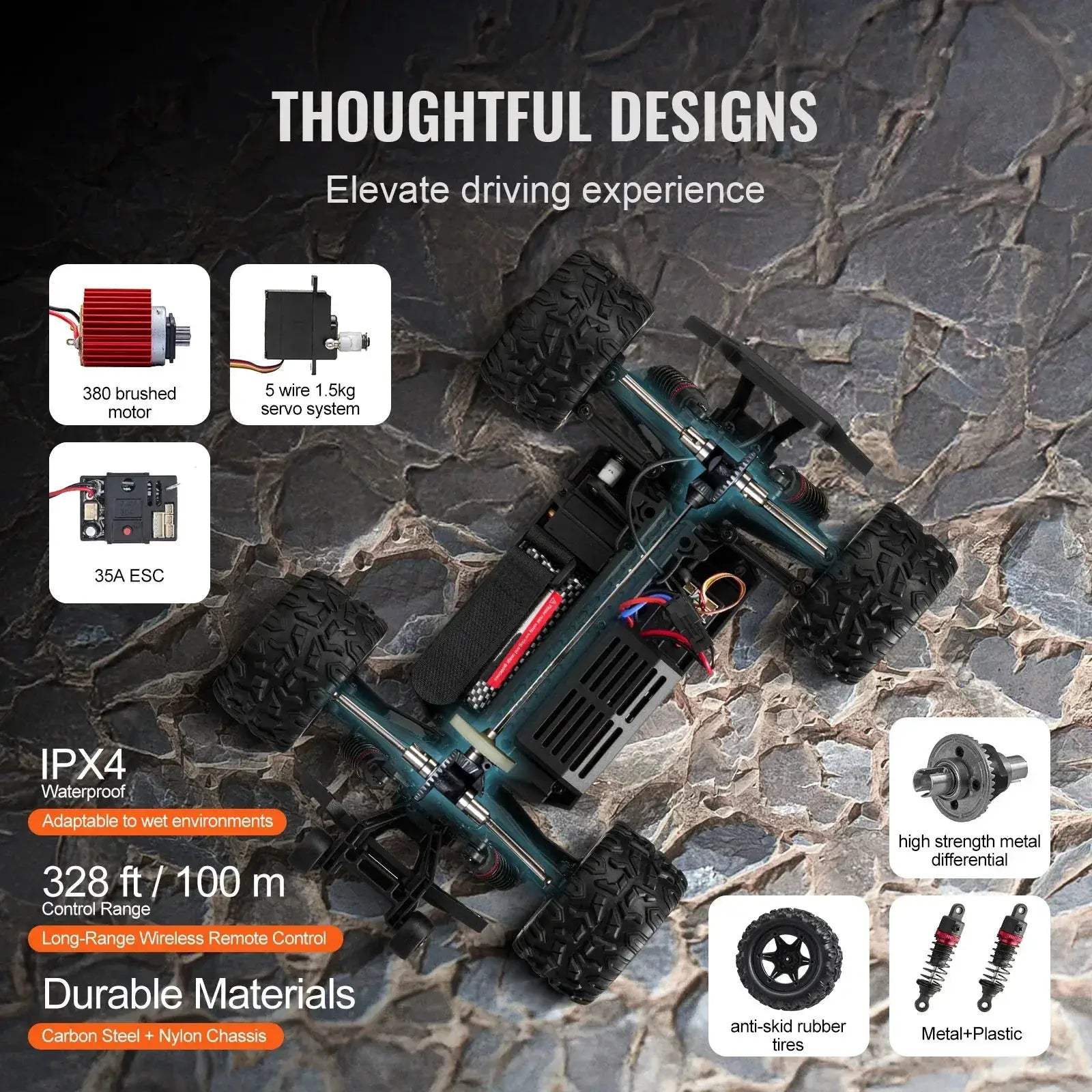 RC Car 4WD High Speed Off Road Monster Truck Championship - ToylandEU