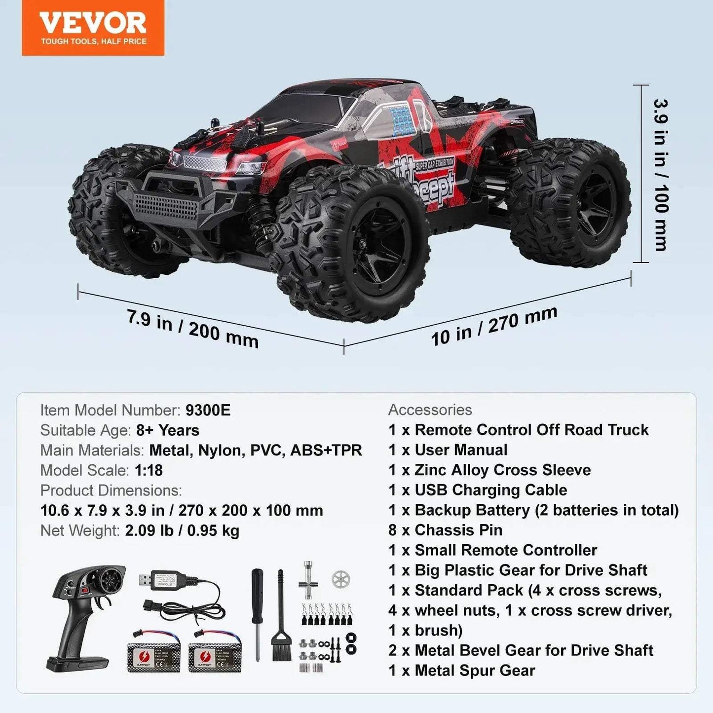 RC Car 4WD High Speed Off Road Monster Truck Championship - ToylandEU