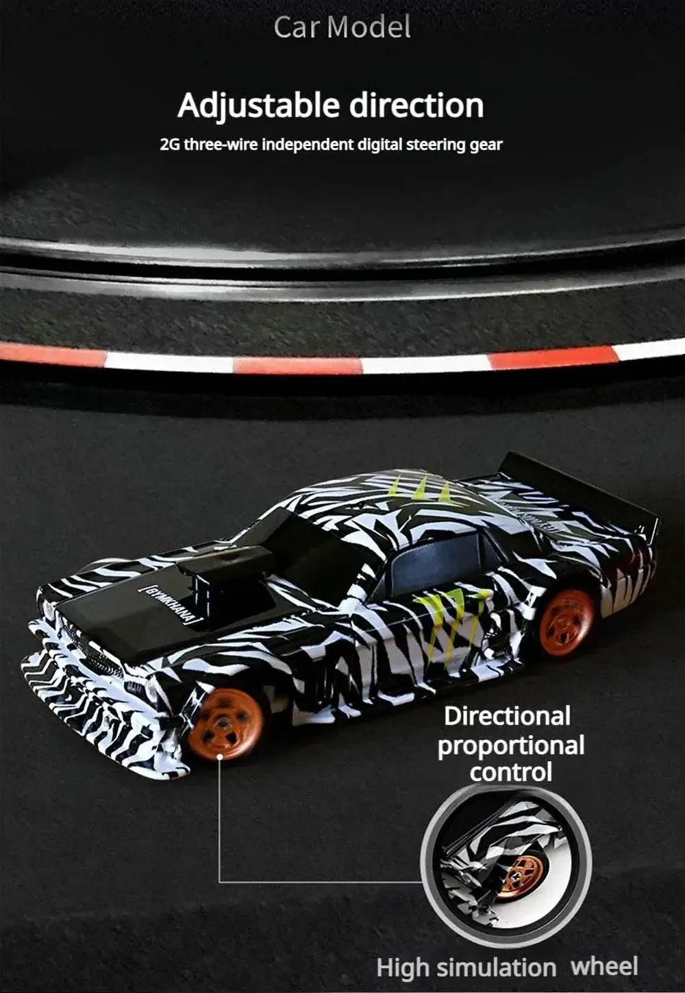  RC 4WD Mini GTR Racing RC Car - 2.4G Remote Control Drift Vehicle for Boys, Perfect Gift for Ages 14+ -  ToylandEU™