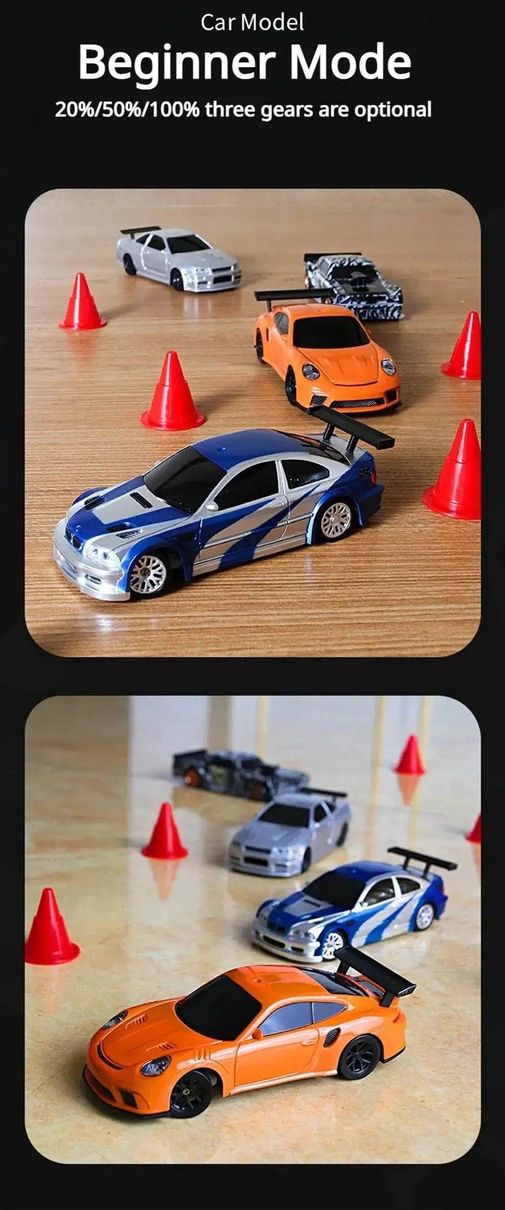  RC 4WD Mini GTR Racing RC Car - 2.4G Remote Control Drift Vehicle for Boys, Perfect Gift for Ages 14+ -  ToylandEU™