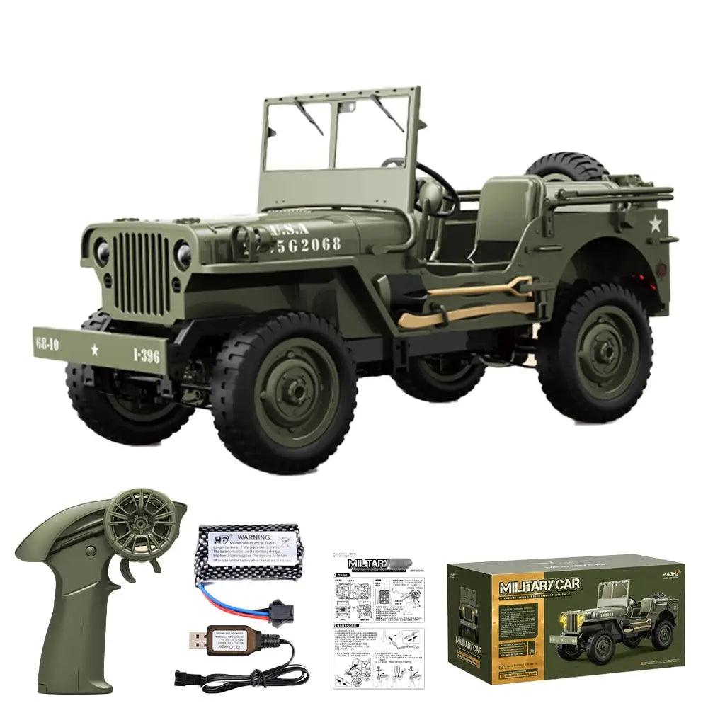  4WD Offroad RC Car Climber With Willys Jeep Scale RTR -  ToylandEU™