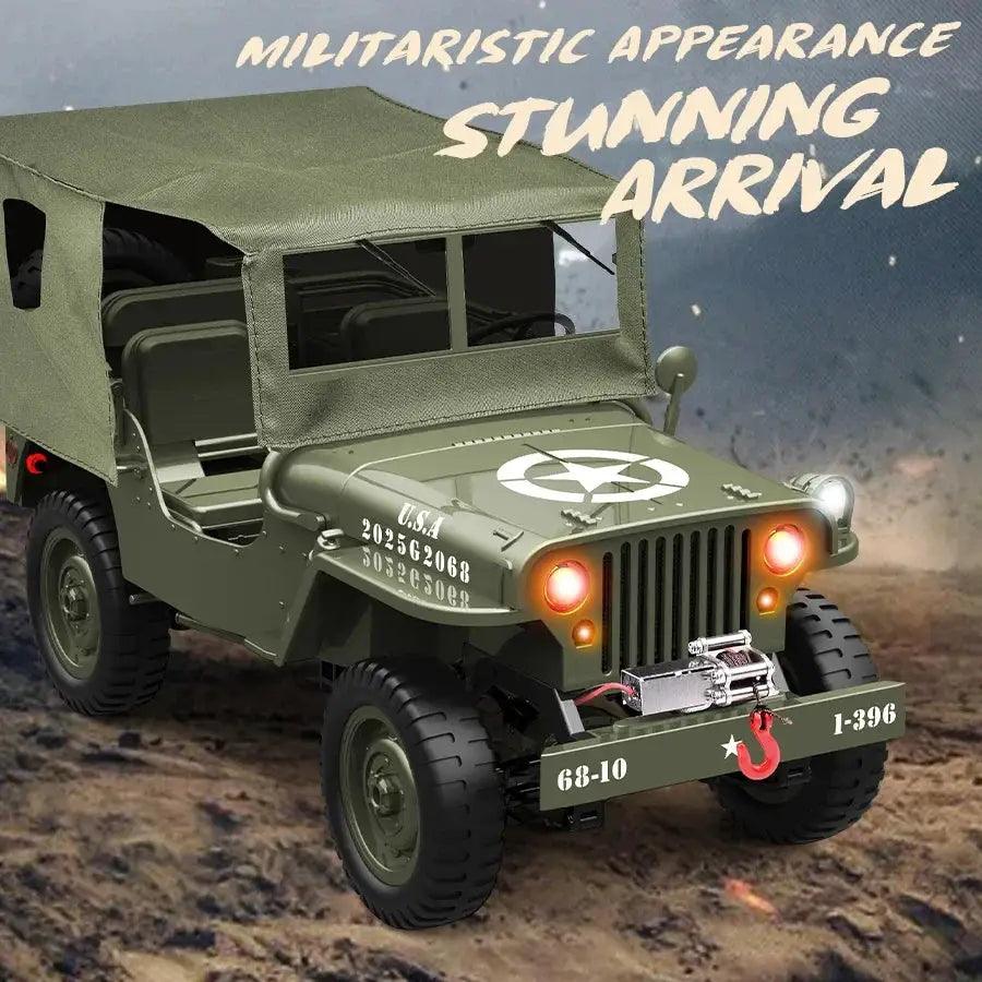  4WD Offroad RC Car Climber With Willys Jeep Scale RTR -  ToylandEU™