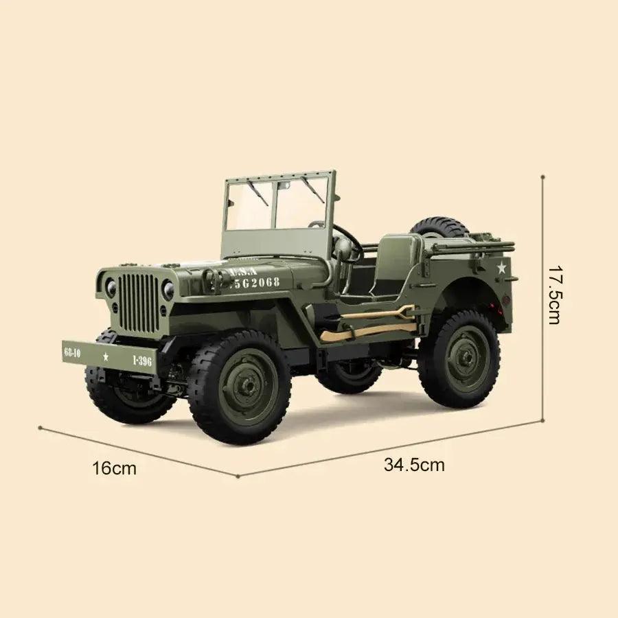  4WD Offroad RC Car Climber With Willys Jeep Scale RTR -  ToylandEU™