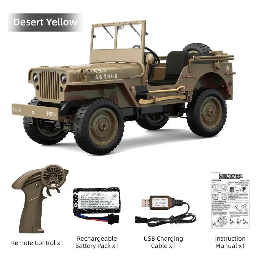  4WD Offroad RC Car Climber With Willys Jeep Scale RTR -  ToylandEU™