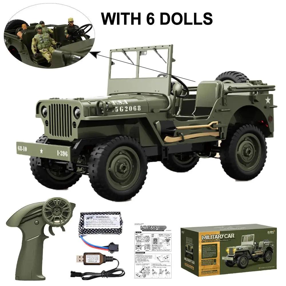  4WD Offroad RC Car Climber With Willys Jeep Scale RTR -  ToylandEU™