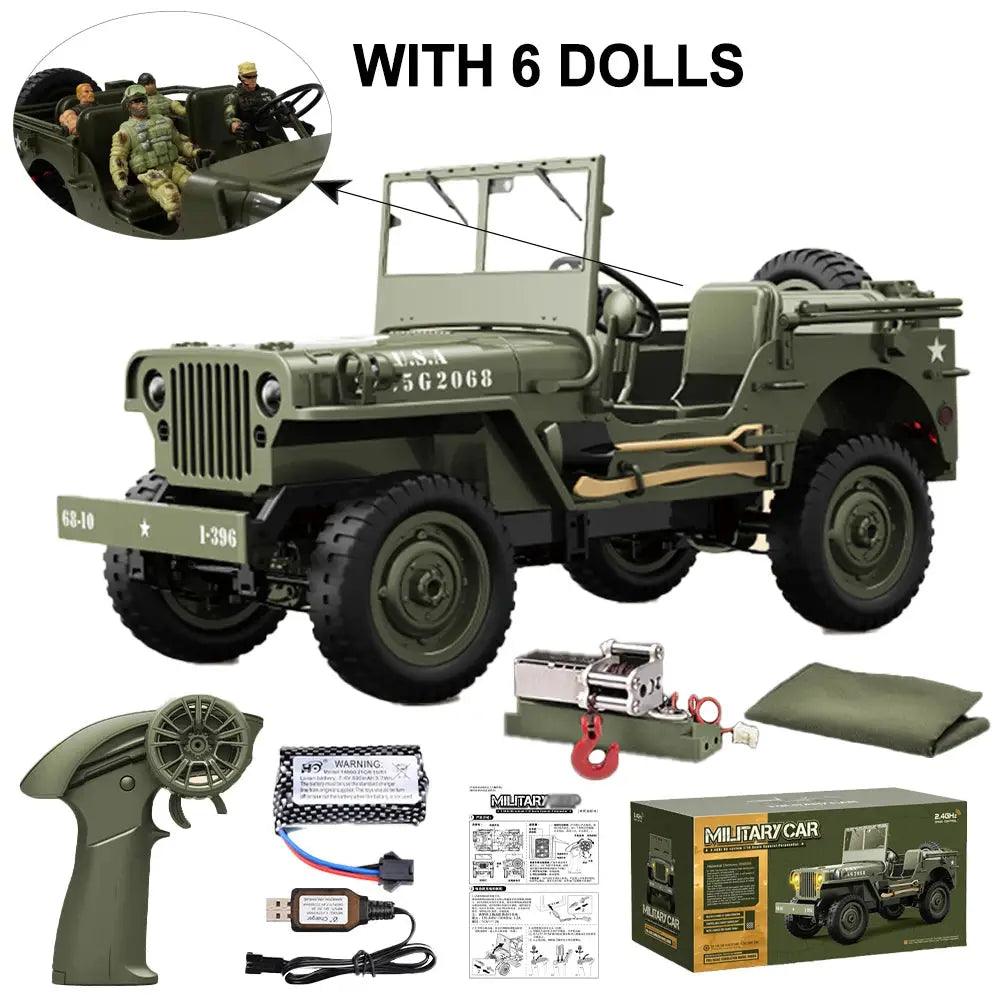  4WD Offroad RC Car Climber With Willys Jeep Scale RTR -  ToylandEU™