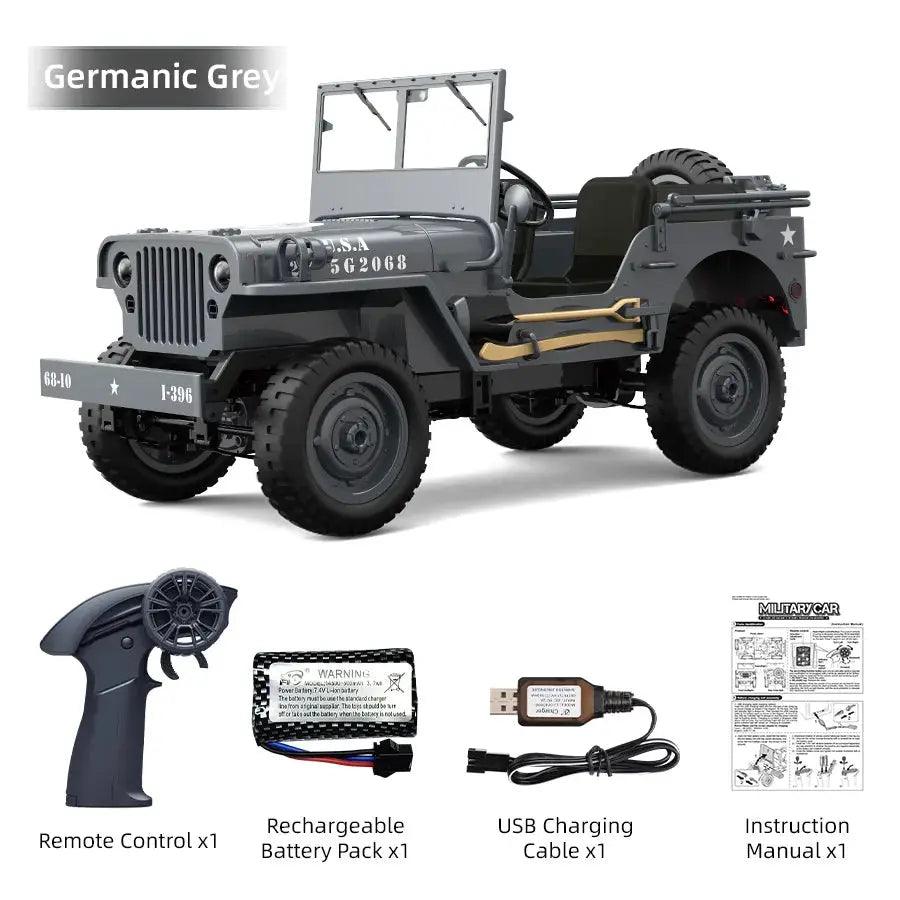  4WD Offroad RC Car Climber With Willys Jeep Scale RTR -  ToylandEU™