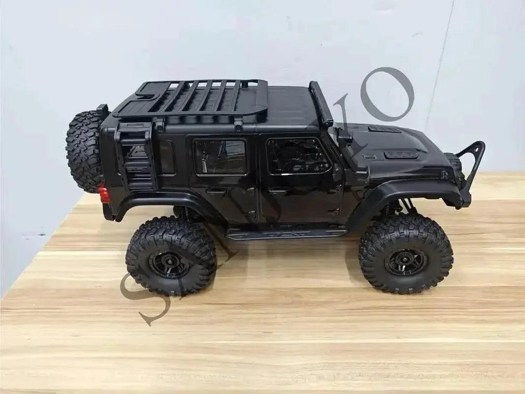  RC 4WD Remote Control Rock Crawler - 1/10 Scale Off-Road RC Climbing Car with Proportional Control and LED Lights -  ToylandEU™