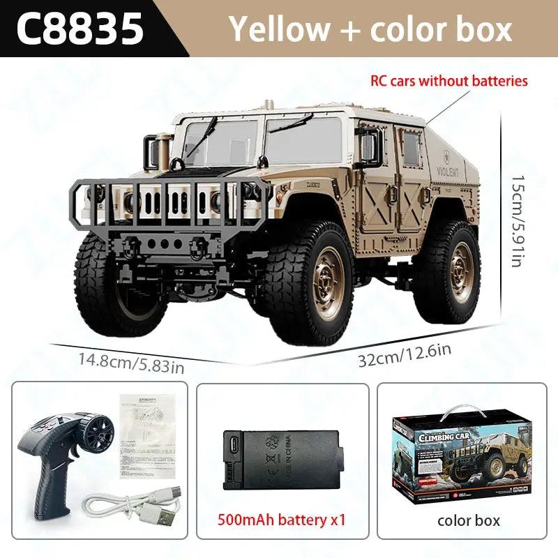  4x4 RC Car Remote Control All Terrain Jeep Performance -  ToylandEU™
