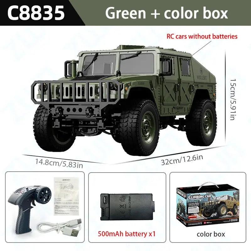  4x4 RC Car Remote Control All Terrain Jeep Performance -  ToylandEU™