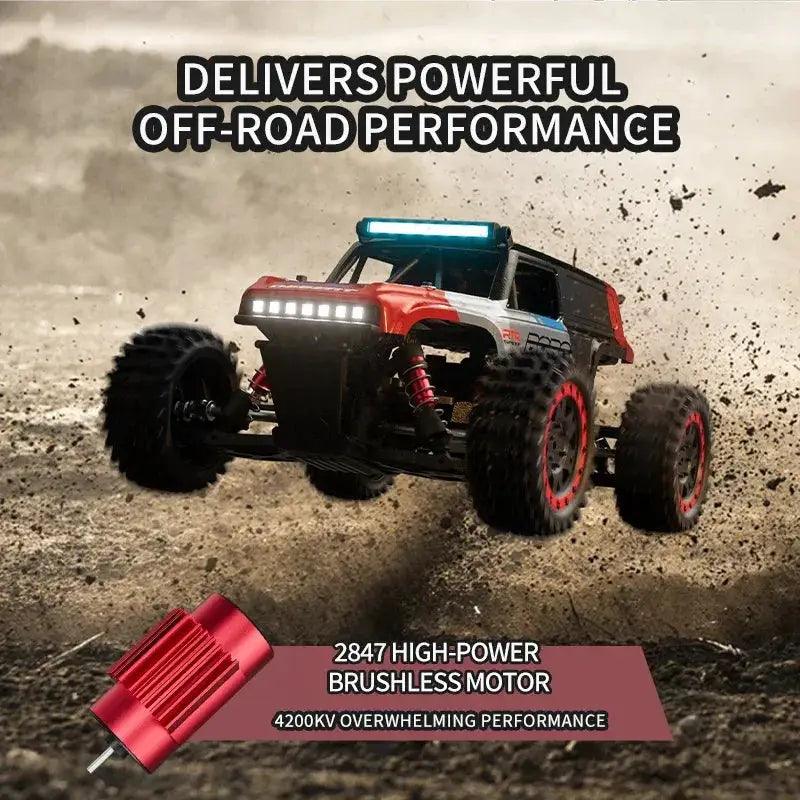  High Speed 4x4 RC Car With Brushless Motor LED Lights -  ToylandEU™