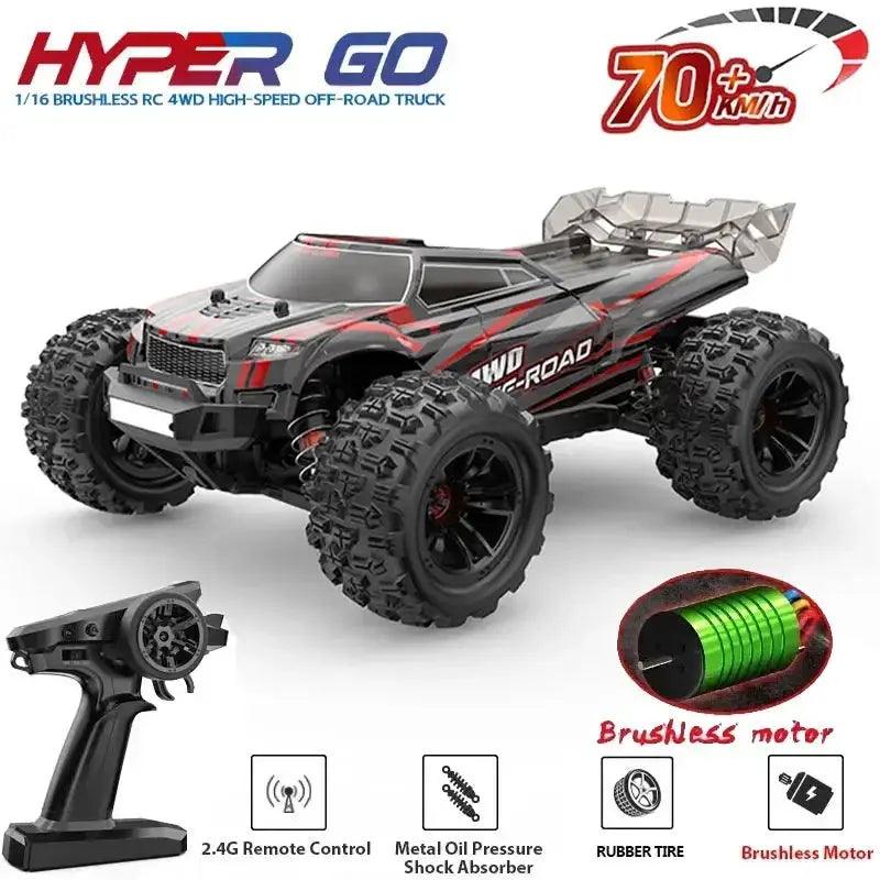  Brushless 70KMH OneSixteenth Scale RC Car 4WD Off Road -  ToylandEU™