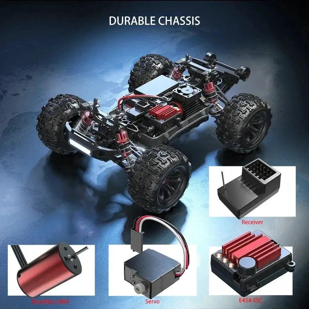  Brushless 70KMH OneSixteenth Scale RC Car 4WD Off Road -  ToylandEU™
