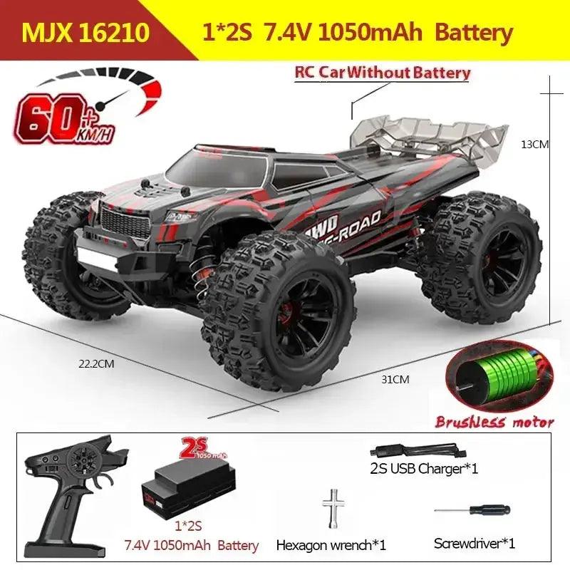  Brushless 70KMH OneSixteenth Scale RC Car 4WD Off Road -  ToylandEU™