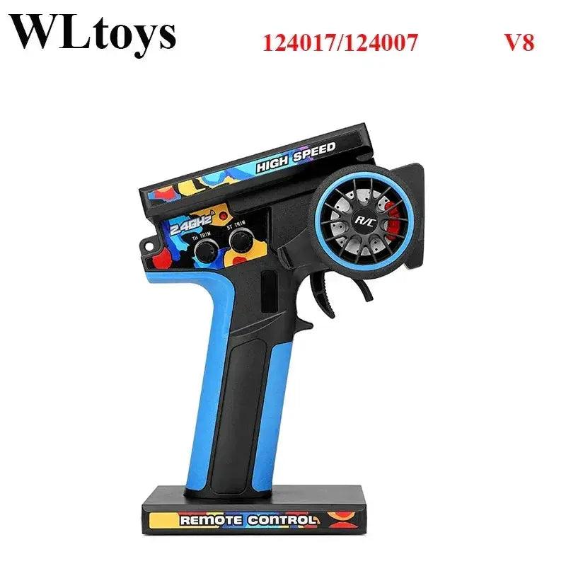  Wltoys 124017 V8 RC Car 4WD Brushless High Speed 75kmh -  ToylandEU™