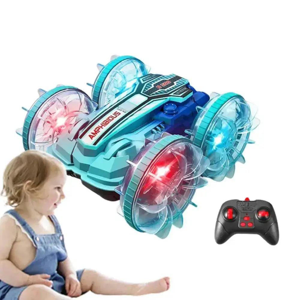  RC All-Terrain Gesture Control RC Stunt Car - Land & Water Adventure Fun -  ToylandEU™