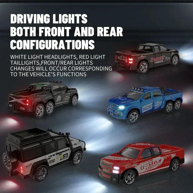  RC Car Alloy Remote Control Toy 60 Minute Playtime -  ToylandEU™