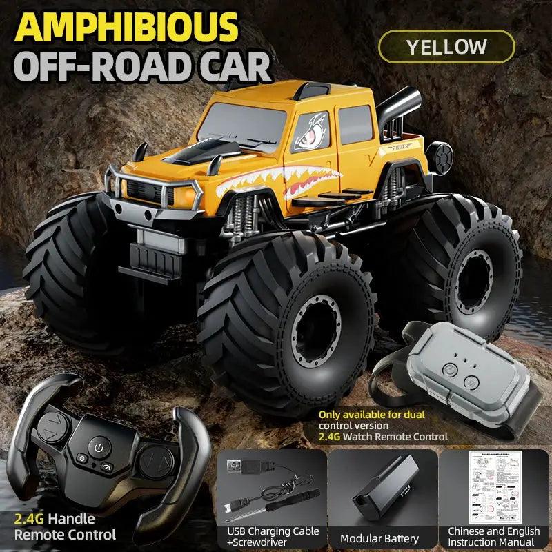  Amphibious RC Car Remote Control All Terrain Waterproof -  ToylandEU™