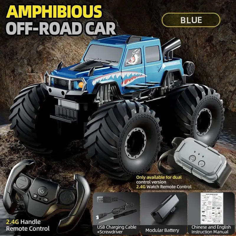  Amphibious RC Car Remote Control All Terrain Waterproof -  ToylandEU™