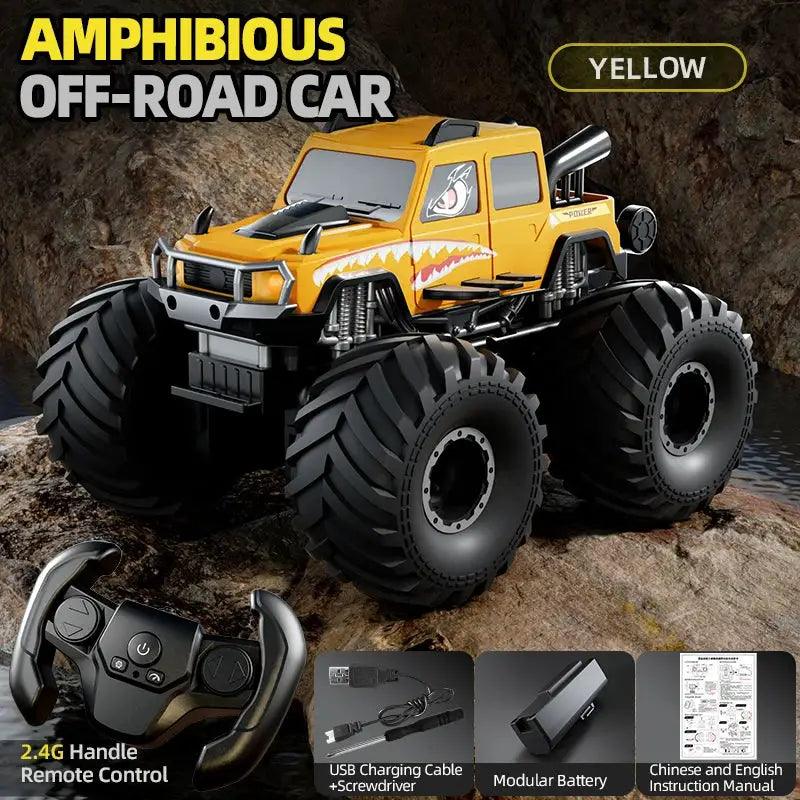  Amphibious RC Car Remote Control All Terrain Waterproof -  ToylandEU™
