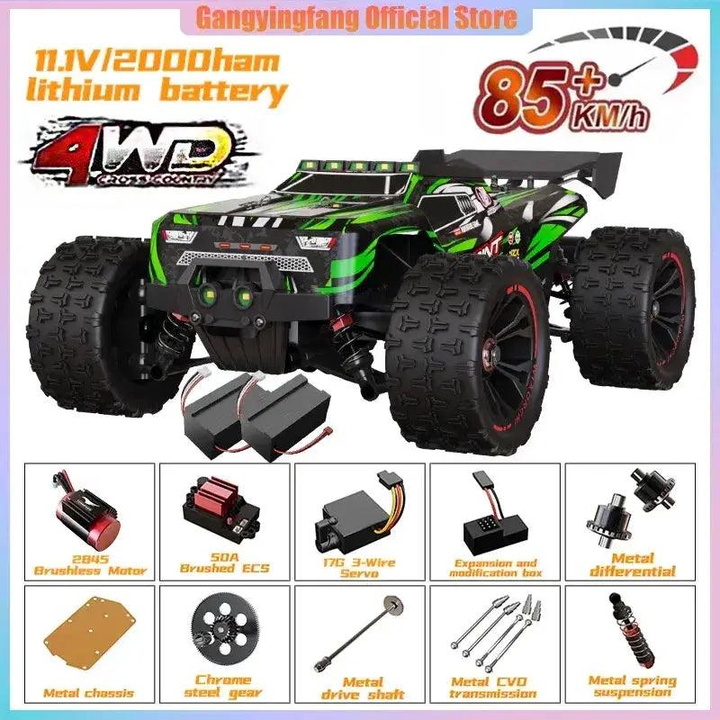  High Speed Brushless 4WD RC Car Off Road Drift Ready -  ToylandEU™