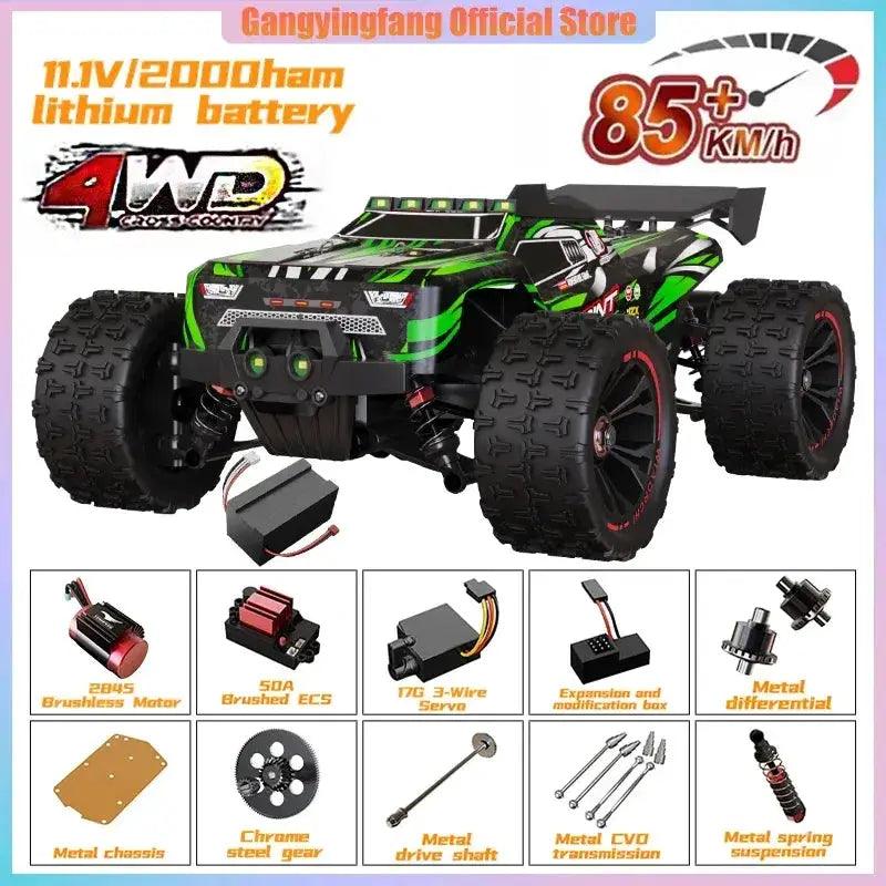  High Speed Brushless 4WD RC Car Off Road Drift Ready -  ToylandEU™