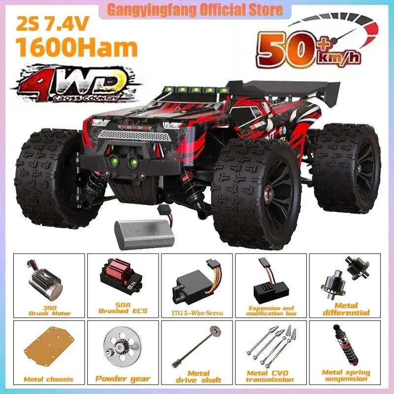  High Speed Brushless 4WD RC Car Off Road Drift Ready -  ToylandEU™