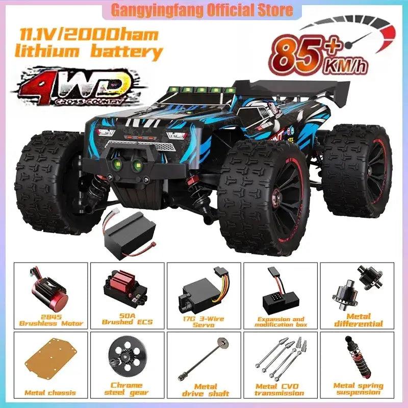  High Speed Brushless 4WD RC Car Off Road Drift Ready -  ToylandEU™