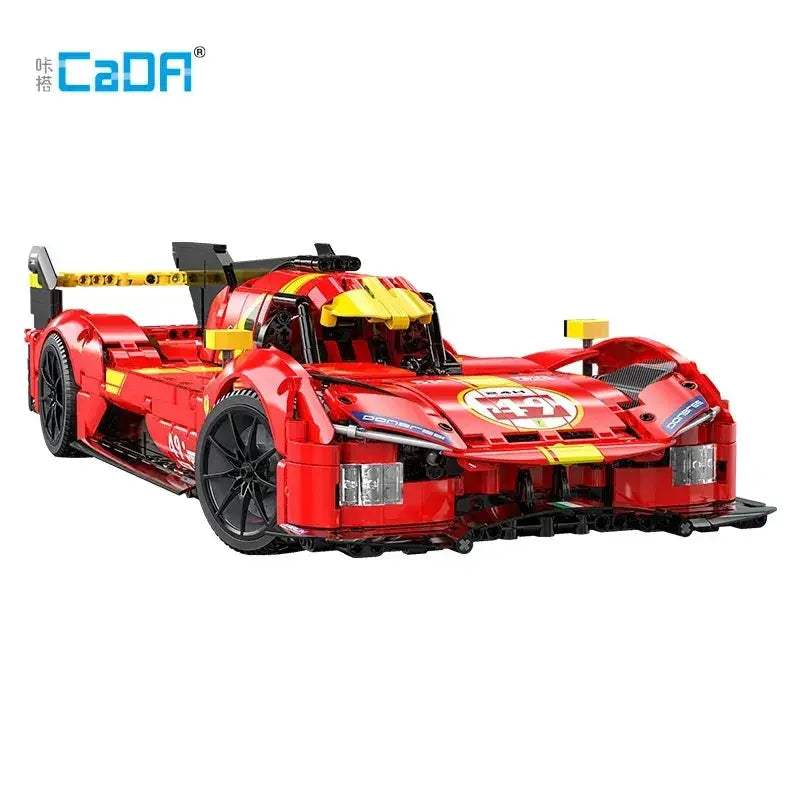 RC Car Building Blocks 1518 Pieces Remote Control Flame Racing - ToylandEU