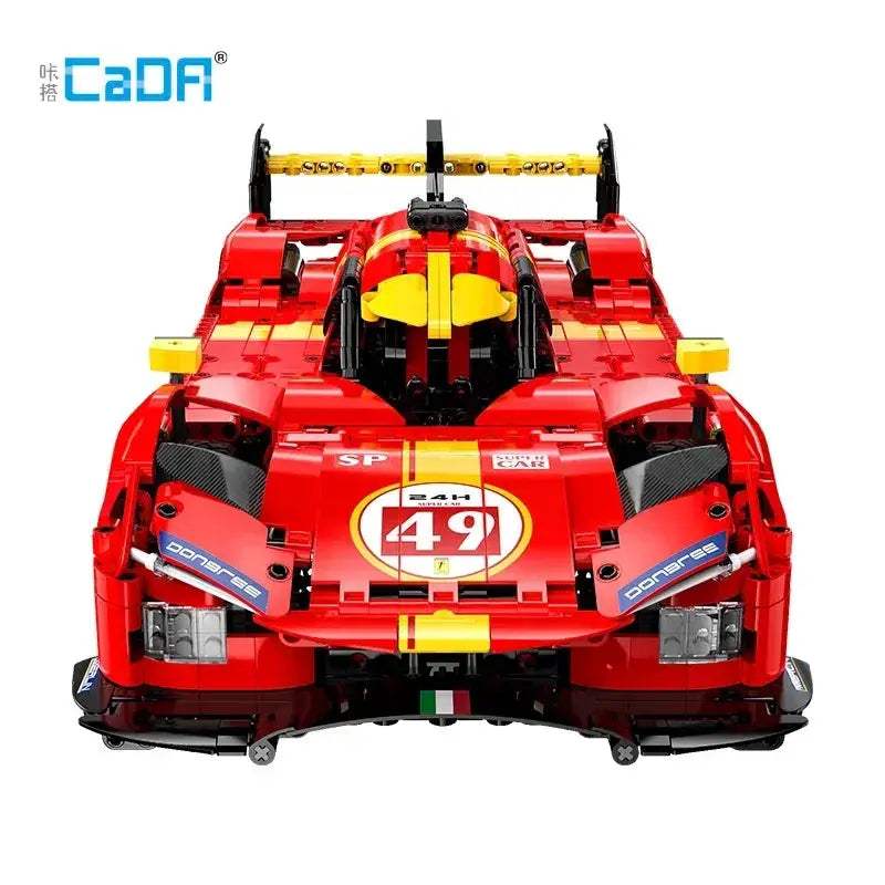 RC Car Building Blocks 1518 Pieces Remote Control Flame Racing - ToylandEU
