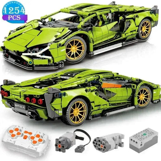  RC Car Building Blocks Remote Control Kit 1280 Pieces -  ToylandEU™