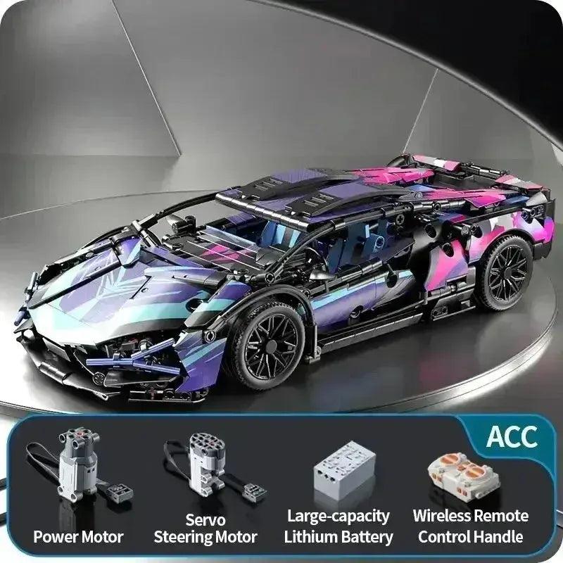  RC Car Building Blocks Remote Control Kit 1280 Pieces -  ToylandEU™
