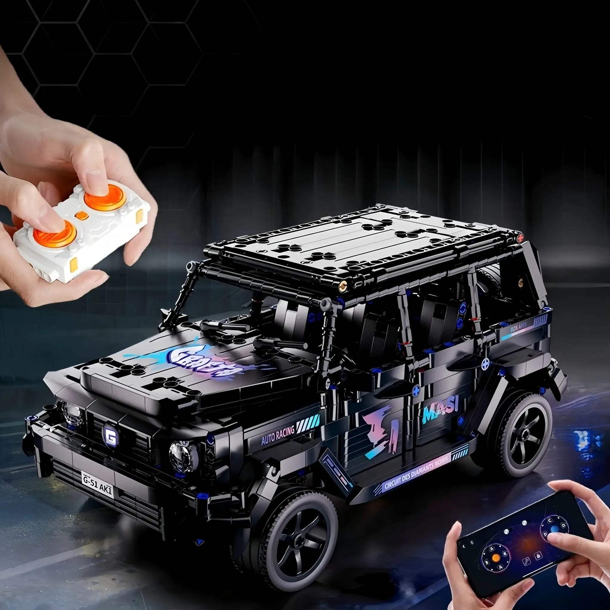  RC Car Building Blocks Set Premium Remote Control Lego -  ToylandEU™