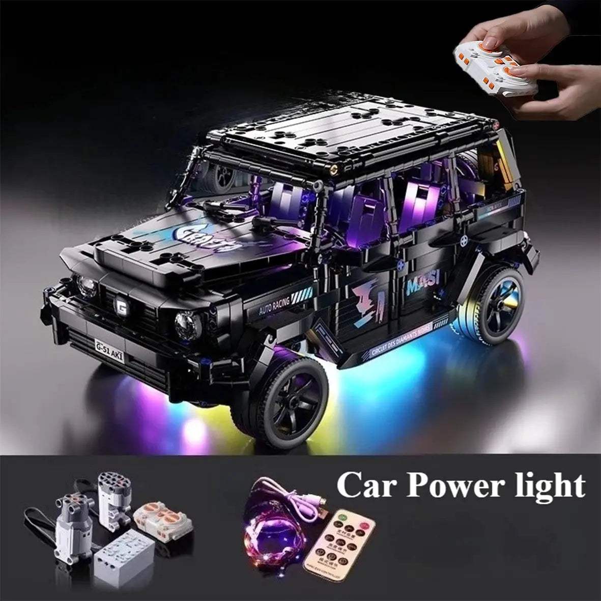  RC Car Building Blocks Set Premium Remote Control Lego -  ToylandEU™