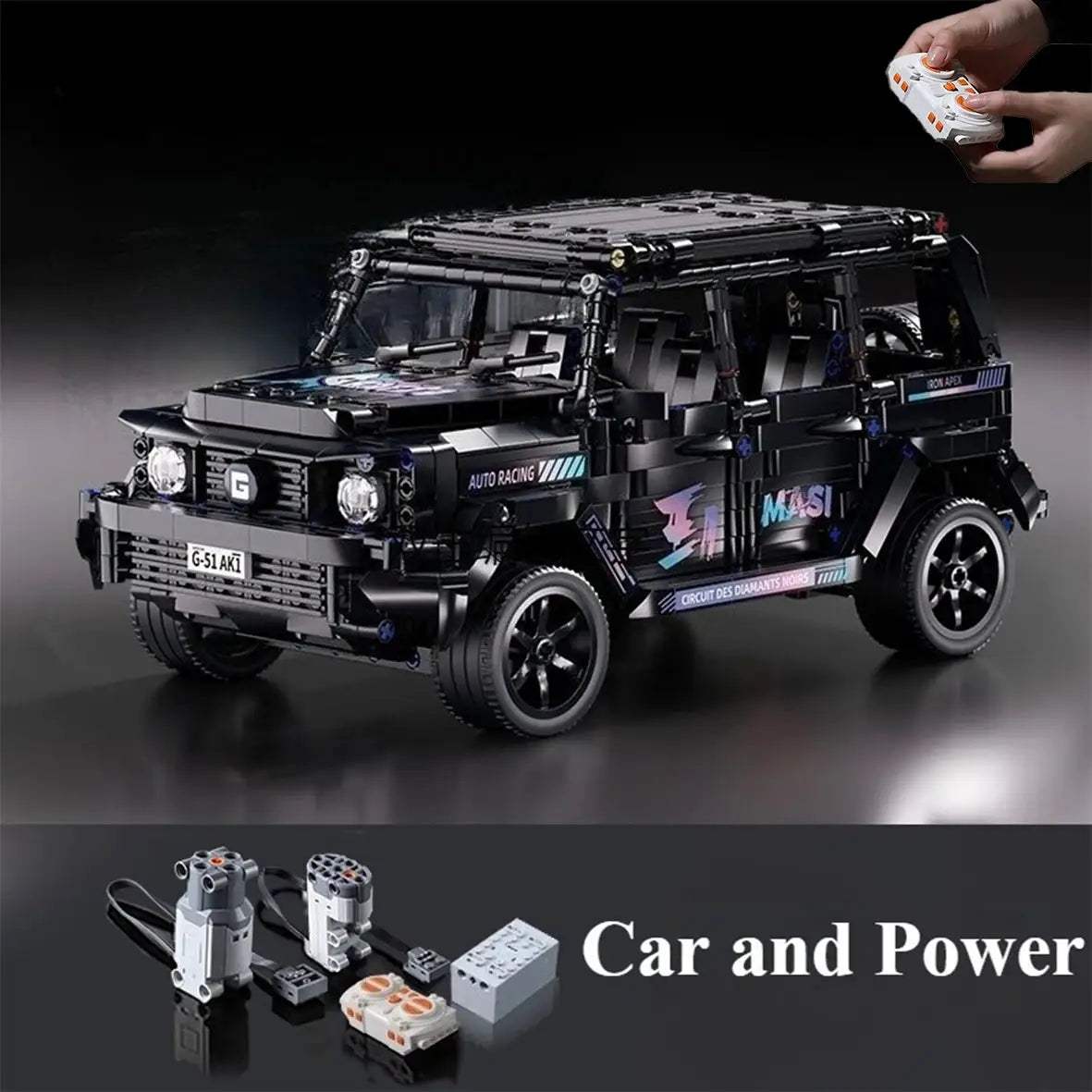  RC Car Building Blocks Set Premium Remote Control Lego -  ToylandEU™