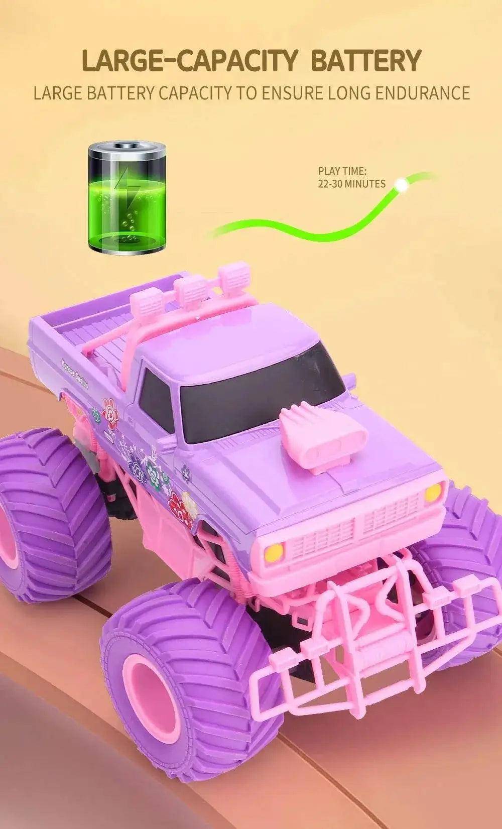  RC Car Electric Drive Off-Road Big Wheel High Speed Toy -  ToylandEU™