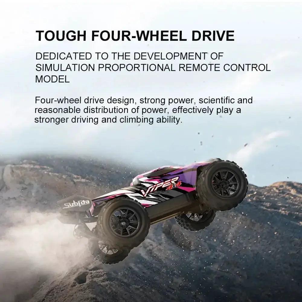  RC Car High Speed 50KMH With LED Lighting Off Road -  ToylandEU™