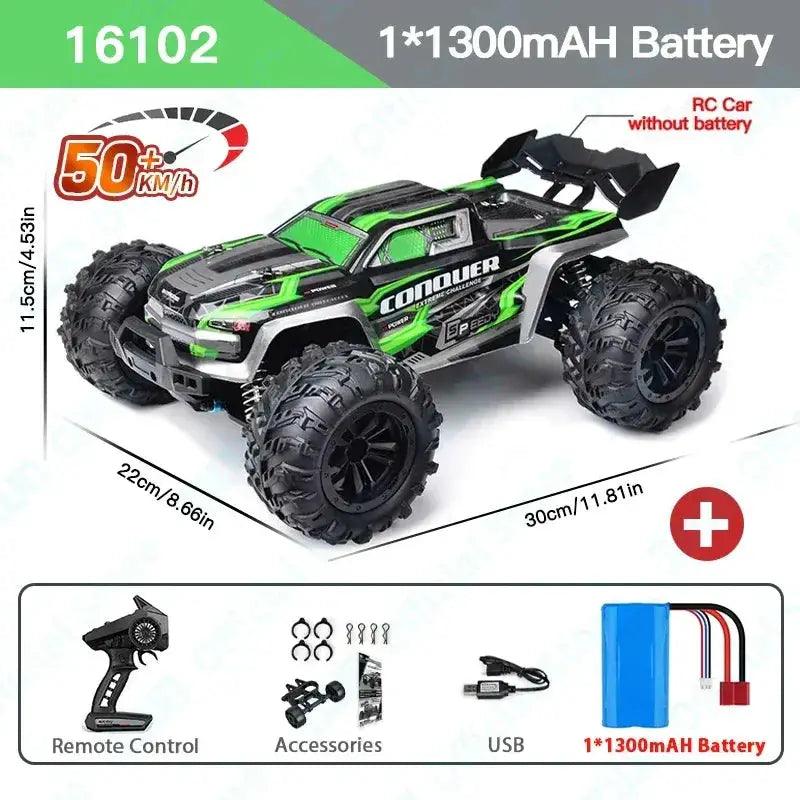  RC Car High Speed 50KMH With LED Lighting Off Road -  ToylandEU™