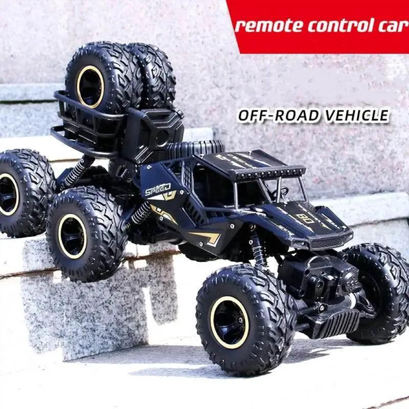  RC High-Speed 2.4G Alloy Off-Road RC Car with Lights and Rechargeable Battery -  ToylandEU™