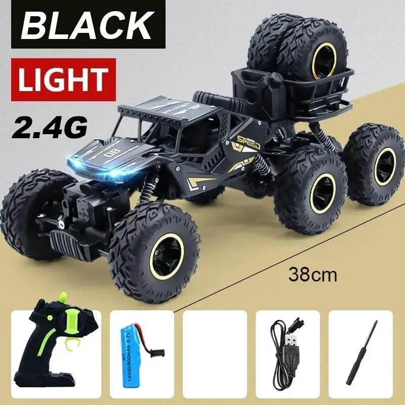  RC High-Speed 2.4G Alloy Off-Road RC Car with Lights and Rechargeable Battery -  ToylandEU™