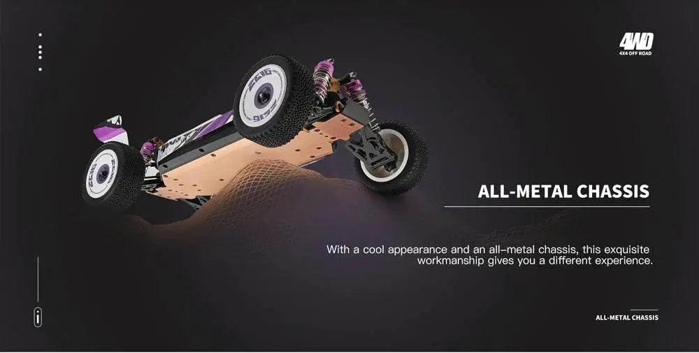  RC 1/12 Scale High-Speed RC Drift Car - 75KM/H Brushless 4WD Vehicle with 2.4G Remote Control -  ToylandEU™