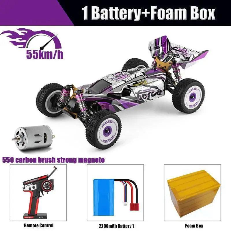  RC 1/12 Scale High-Speed RC Drift Car - 75KM/H Brushless 4WD Vehicle with 2.4G Remote Control -  ToylandEU™