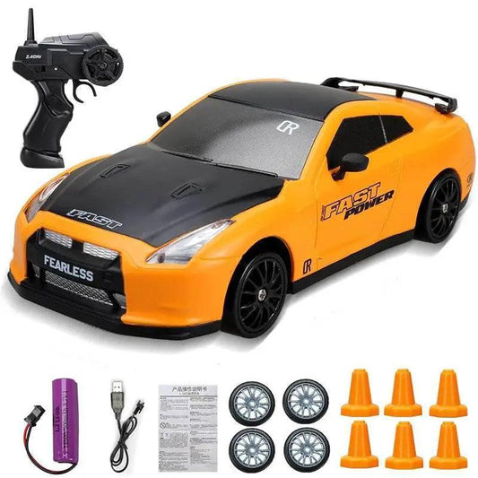  RC High-Speed 2.4G Remote Control Drift RC Car - 4WD AE86 GTR Model Racing Toy for Kids, Perfect Christmas Gift -  ToylandEU™
