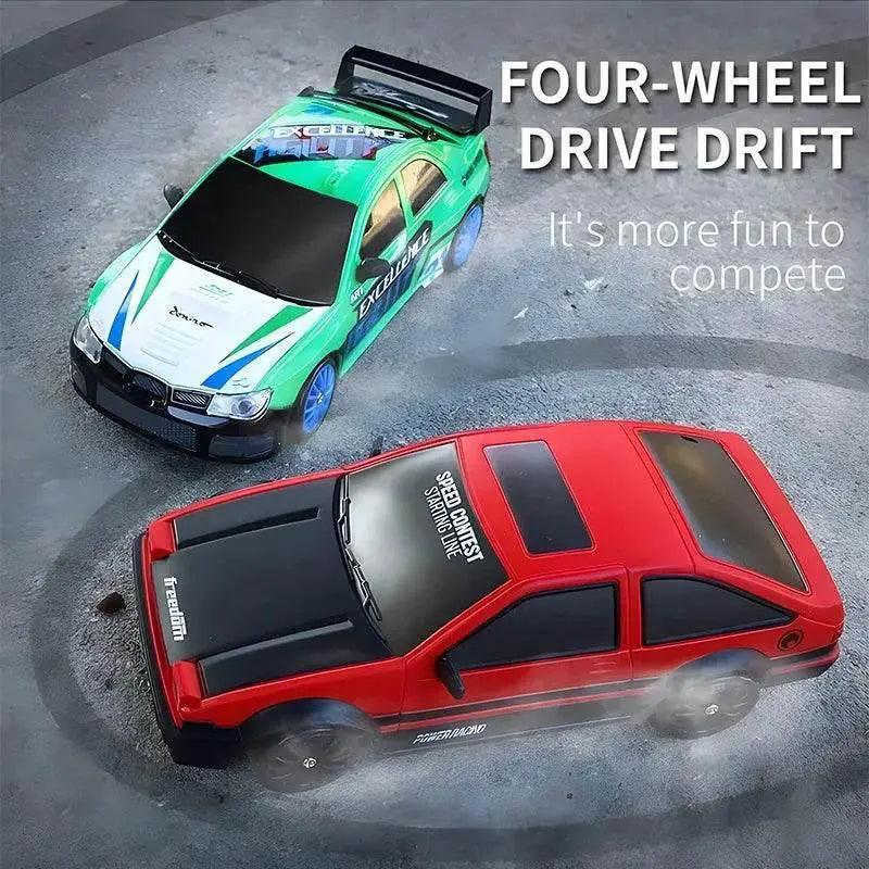  RC High-Speed 2.4G Remote Control Drift RC Car - 4WD AE86 GTR Model Racing Toy for Kids, Perfect Christmas Gift -  ToylandEU™