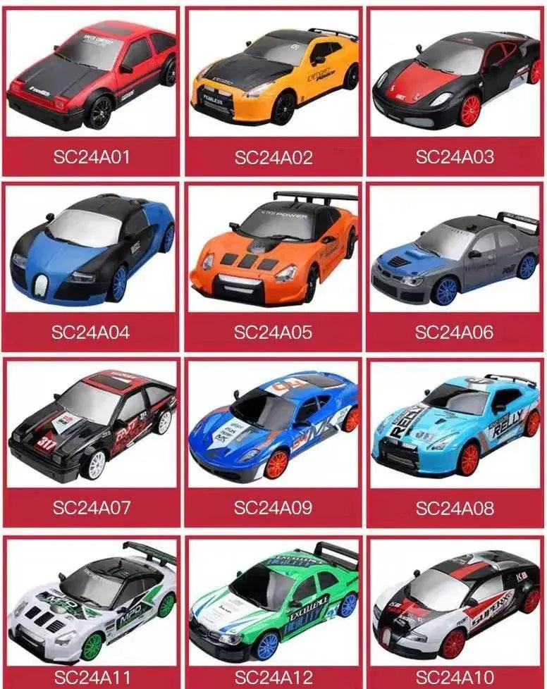  RC High-Speed 2.4G Remote Control Drift RC Car - 4WD AE86 GTR Model Racing Toy for Kids, Perfect Christmas Gift -  ToylandEU™